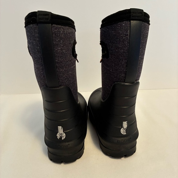 Bogs Big Kids Neo-Classic Melange Winter Boots Size 1 - Picture 6 of 10